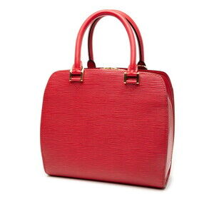 Louis Vuitton Neuf Handbag Epi Castilian Pont Leather Red